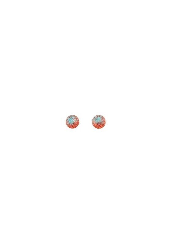 Small Orange Earring
