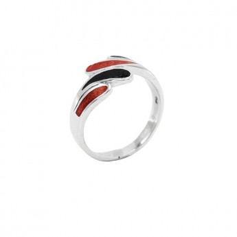 Lava & Coral Ring AN20
